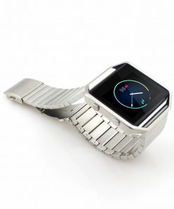 For Fitbit Blaze Solid Stainless Steel Links Band - Image 5