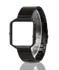 Online best buy stainless steel replcement band fitbit blaze