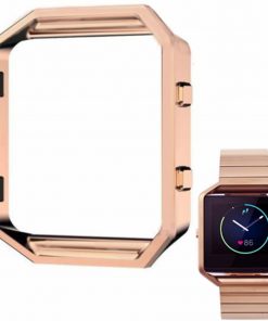 For Fitbit Blaze Solid Stainless Steel Links Band - Image 7