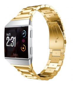 sale on now fitbit gold band metal