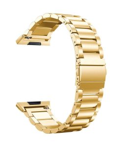 gold metal stainless band perfect fit