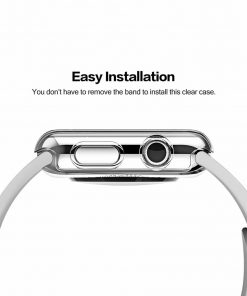 best buy 38mm 42mm Clear Case Cover Screen Protector Apple Watch Series
