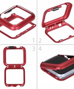 apple watch case design red
