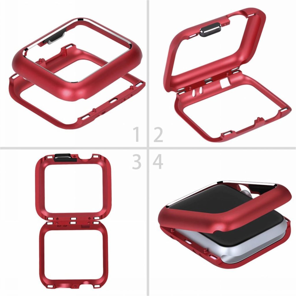apple watch case design red