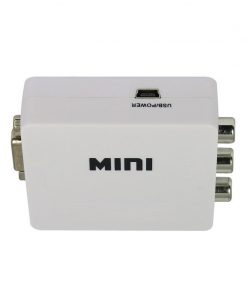 New Video RCA To VGA Adapter Converter