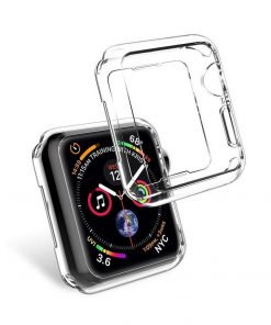 For Apple Watch 40mm 44mm Rugged Bumper Case