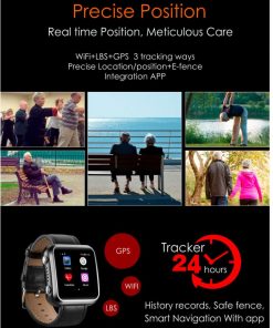 Gex Elders Safety Smart Watch ( Black ) - Image 8
