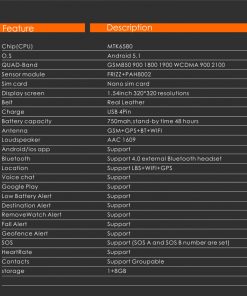 Gex Elders Safety Smart Watch ( Black ) - Image 4