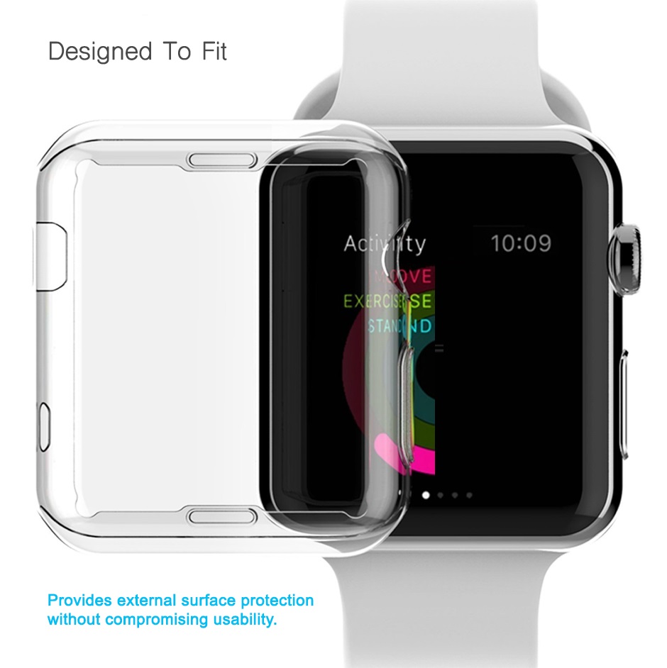Suitable For iWatch Clear Soft Protector Cover Case - Image 3