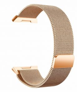 For Fitbit Ionic Rose Gold Metal Mesh Band - Image 2