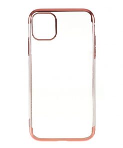 Rose Gold Electroplated Soft Silicone Case Suitable For iPhone 11 Series