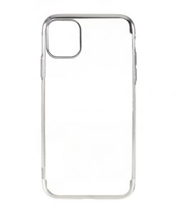 Silver Electroplated Soft Silicone Case Suitable For iPhone 11 Series