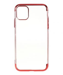 Red Electroplated Soft Silicone Case Suitable For iPhone 11 Series