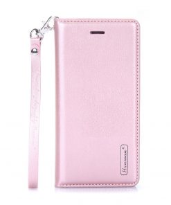 Rose Gold Flip Wallet PU Leather Cover Case
