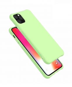 Green Soft Silicone Case Suitable For iPhone 11 Series