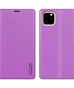 Purple Flip Wallet PU Leather Cover Case Suitable For iPhone 12 Series - Image 3