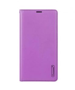 Purple Flip Wallet PU Leather Cover Case