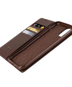 Brown Flip Wallet PU Leather Cover Case Suitable For iPhone 12 Series - Image 6
