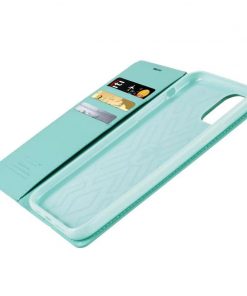 Mint Flip Wallet PU Leather Cover Case Suitable For iPhone 12 Series - Image 5