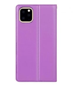 Purple Flip Wallet PU Leather Cover Case Suitable For iPhone 12 Series - Image 2