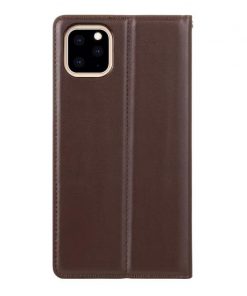 Brown Flip Wallet PU Leather Cover Case Suitable For iPhone 12 Series - Image 2