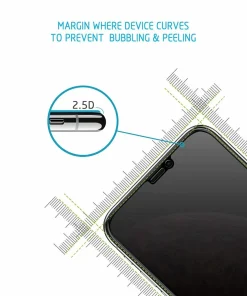 Privacy 2.5D Screen Protector Suitable For iPhone 11 Pro in Black - Image 6