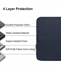 Laptop Notebook Zip Sleeve Case Cover Bag for MacBook - Image 7