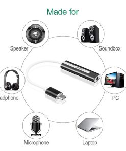 7.1 Hifi External USB-C to 3.5mm Audio Adapter - Image 6