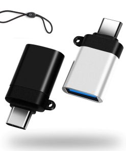 USB A to Male USB Type-C Mini Adapter