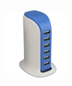 30W 6 Port USB Fast Charging Station Hub - Image 8