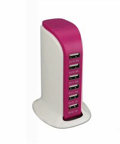 30W 6 Port USB Fast Charging Station Hub - Image 10