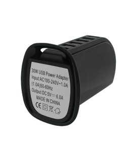 30W 6 Port USB Fast Charging Station Hub - Image 7