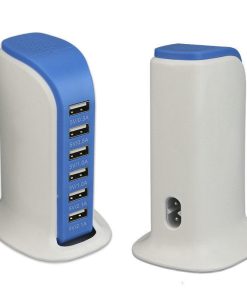 30W 6 Port USB Fast Charging Station Hub - Image 9