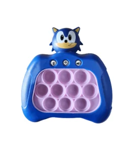 Purple Sonic - Electronic Pop Push it Game Controller LED Sensory Fidget Toy