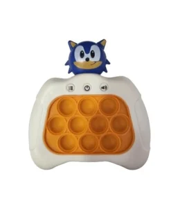 Orange Sonic - Electronic Pop Push it Game Controller LED Sensory Fidget Toy