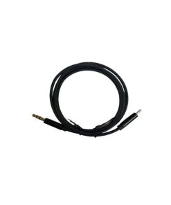 USB Type C 3.5mm Aux Durable Adapter Cable (Black)