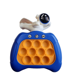 Blue Astronaut - Electronic Pop Push it Game Controller LED Sensory Fidget Toy