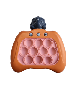 Orange Dinosaur - Electronic Pop Push it Game Controller LED Sensory Fidget Toy