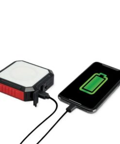 3-in-1 Solar Power Bank & LED Camping Lantern with Wireless Charging - Image 4